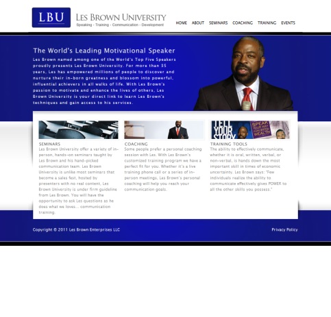 lesbrownuniversity.com